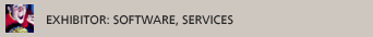 Exhibitor: software, services